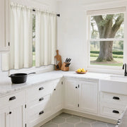 Cafe curtains for kitchen cafe style curtains for kitchens【Chevrons】