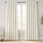 Velvet Curtains Thermal Insulated Chevrons - 