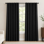 Velvet Curtains Thermal Insulated Chevrons - 