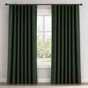 Velvet Curtains Thermal Insulated Chevrons - 