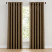 Velvet Curtains Thermal Insulated Chevrons - 