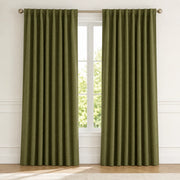 Chevrons Custom Linen Curtains - 