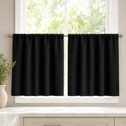 Christmas Olive Green Cafe Curtains Drapes Chevrons - 