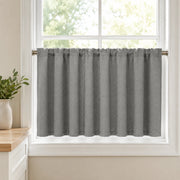 Christmas Olive Green Cafe Curtains Drapes Chevrons - 