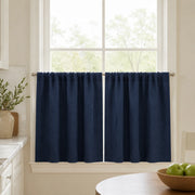 Christmas Olive Green Cafe Curtains Drapes Chevrons - 