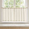 Christmas Red Cafe Curtains Sedge - #7084-0 Paper White browser generated product photo