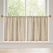 Christmas Red Cafe Curtains Sedge - 