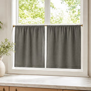 Christmas Red Cafe Curtains Sedge - 