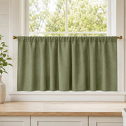 Christmas Red Cafe Curtains Sedge - 