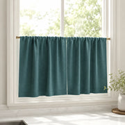 Christmas Red Cafe Curtains Sedge - 