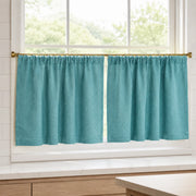 Christmas Red Cafe Curtains Sedge - 