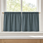 Christmas Red Cafe Curtains Sedge - 