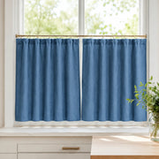 Christmas Red Cafe Curtains Sedge - 
