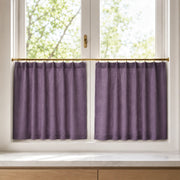 Christmas Red Cafe Curtains Sedge - 