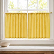 Christmas Red Cafe Curtains Sedge - 