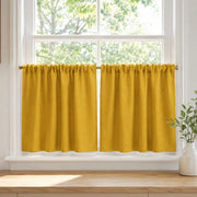 Christmas Red Cafe Curtains Sedge - 