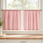 Christmas Red Cafe Curtains Sedge - 