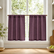 Christmas Red Cafe Curtains Sedge - 
