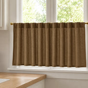 Christmas Red Cafe Curtains Sedge - 