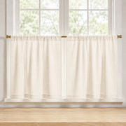 Christmas Red Cafe Curtains Sedge - 