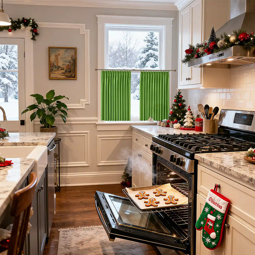 christmas cafe curtains