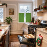 christmas cafe curtains