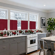 christmas kitchen curtains holiday