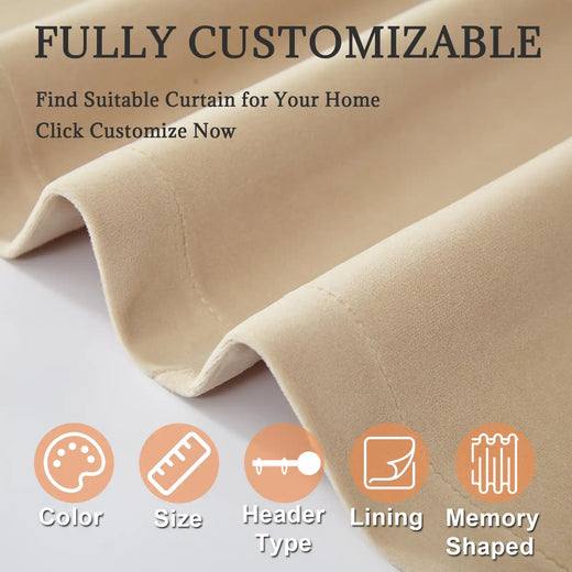 bedroom window curtains Bolonia - Fredesigner