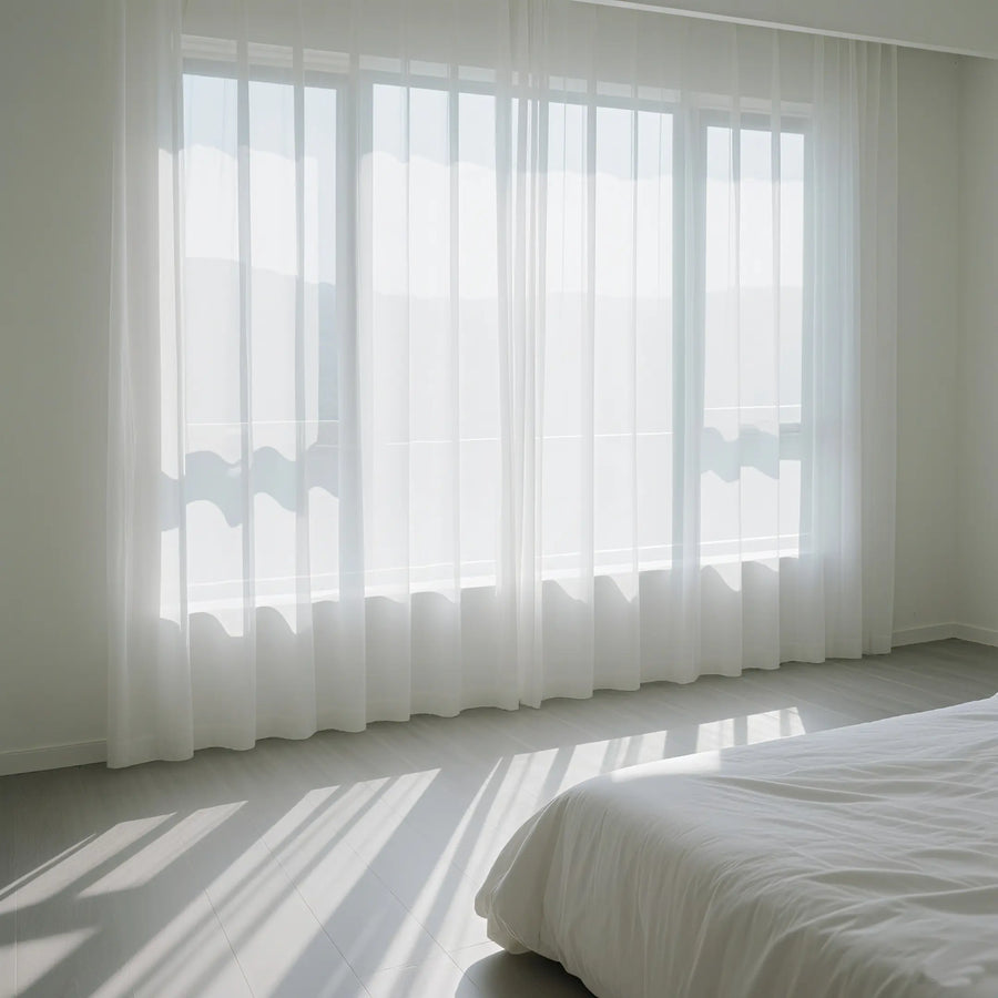 custom curtain 丨 living room curtains drapes丨White