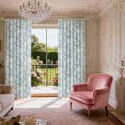 curtains flowers