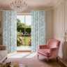 curtains flowers