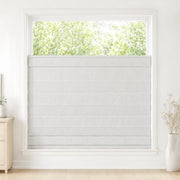 Jenna Linen Roman Shades & Blinds product color Frost(