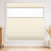 Custom Bedroom Top Down Bottom Up Roman Shade color option Gardenia (