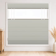 Custom Bedroom Top Down Bottom Up Roman Shade color option Silver Birch (