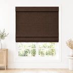 Custom Light Filtering Roman Shade color option Chocolate Tart (#1908-13) by Fredesigner