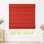 Custom Light Filtering Roman Shade color option Cinnabar (#1908-24) by Fredesigner