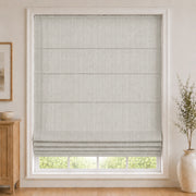 Custom Light Filtering Roman Shade color option Fog (