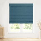 Custom Light Filtering Roman Shade color option Lagoon (#1908-32) by Fredesigner