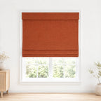 Custom Light Filtering Roman Shade color option Orange Copper (#1908-26) by Fredesigner