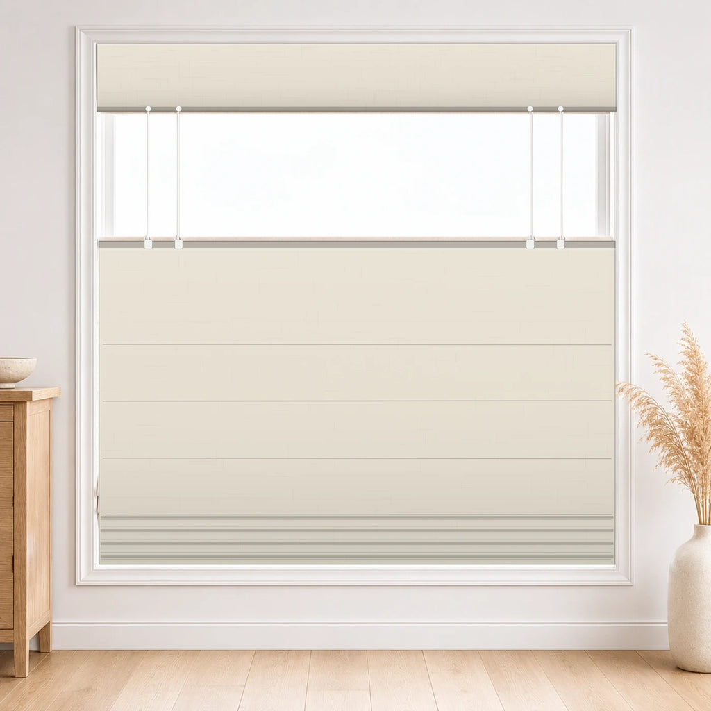 Custom Privacy Roman Shade color option Bone White (#7084-8) by Fredesigner