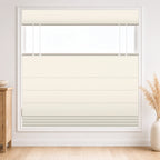 Custom Privacy Roman Shade color option Paper White(#7084-0) by Fredesigner