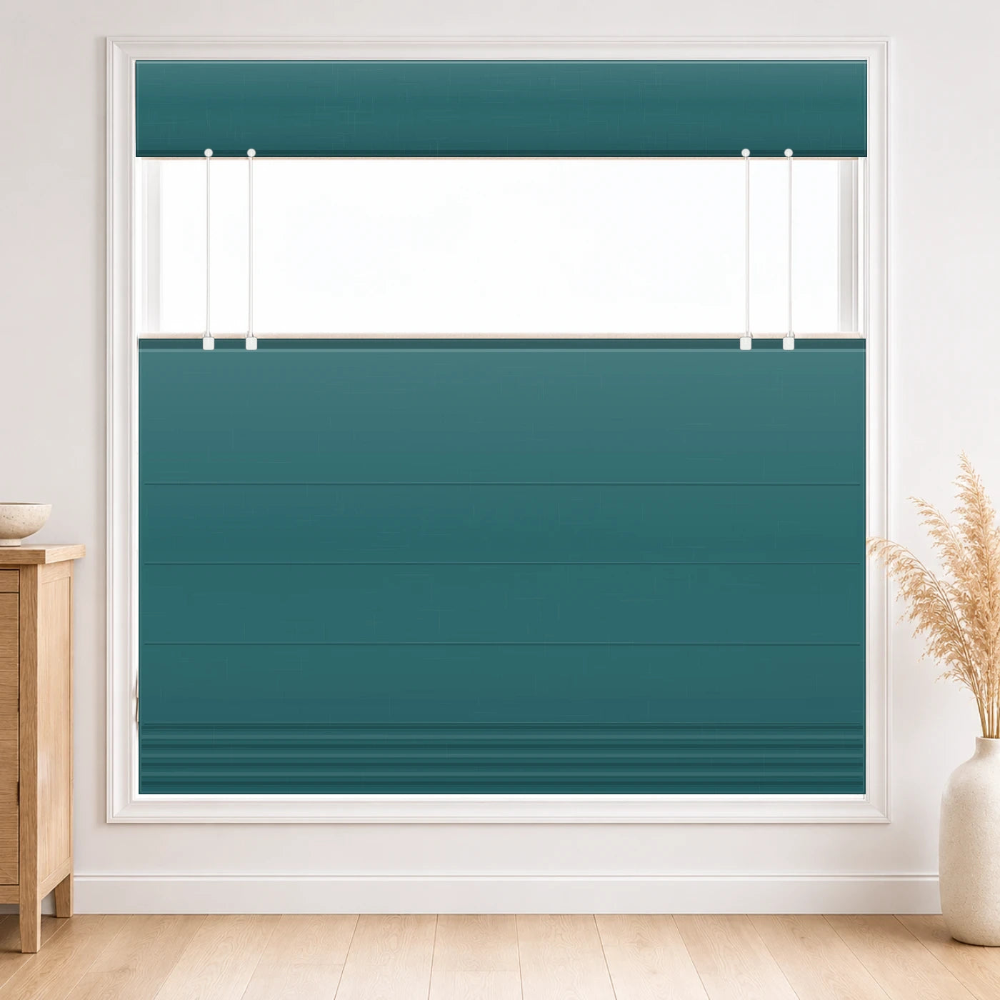 Custom Privacy Roman Shade color option Peacock (#7084-3) by Fredesigner