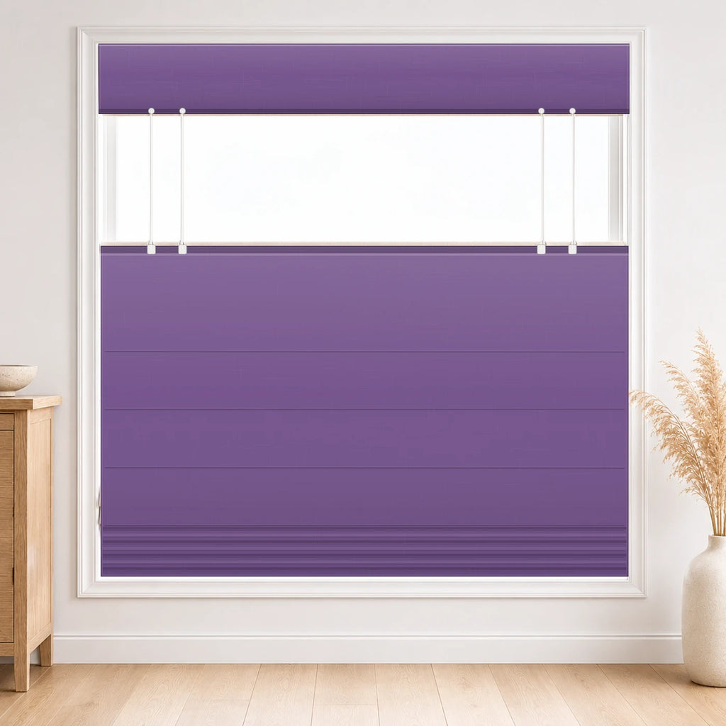 Custom Privacy Roman Shade color option Purple (#7084-38) by Fredesigner