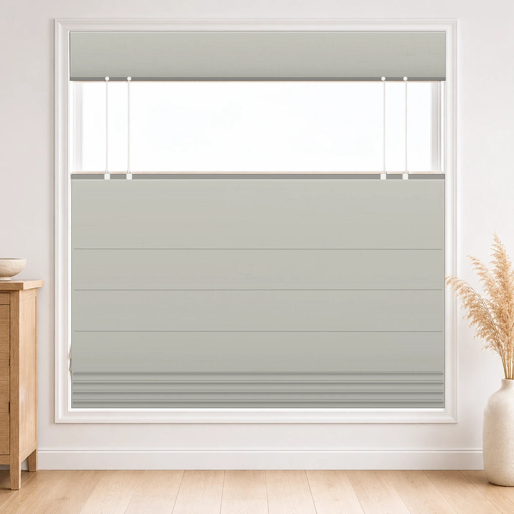 Custom Privacy Roman Shade color option Silver Birch (#7084-11) by Fredesigner