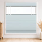 Custom Privacy Roman Shade color option Winter Sky(#7084-16) by Fredesigner