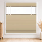 Custom Top Down Bottom Up Roman Shade color option Flax (#7084-1�) by Fredesigner