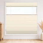 Custom Top Down Bottom Up Roman Shade color option Gardenia (#7084-7) by Fredesigner