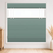 Custom Top Down Bottom Up Roman Shade color option Greenlake(
