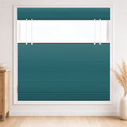 Custom Top Down Bottom Up Roman Shade color option Sea Port (