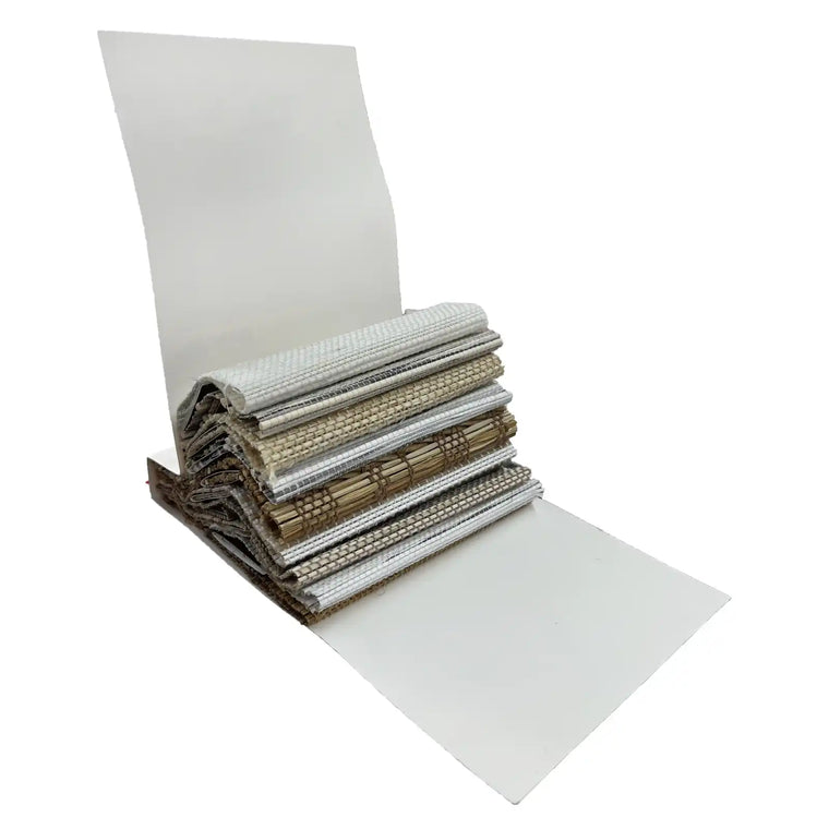 [Three] Roman shades sample booklet